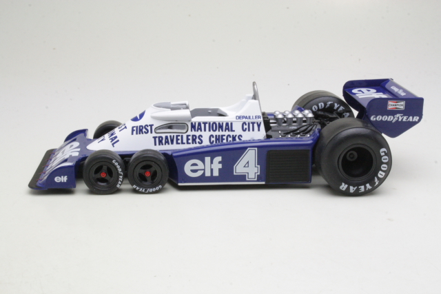 Tyrrell P34, GP Belgia 1977, P.Depailler, no.4