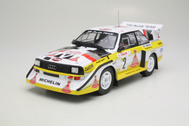 Audi Sport Quattro S1, Monte Carlo 1986, W.Röhrl, no.2 - Sulje napsauttamalla kuva