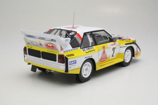 Audi Sport Quattro S1, Monte Carlo 1986, W.Röhrl, no.2 - Sulje napsauttamalla kuva