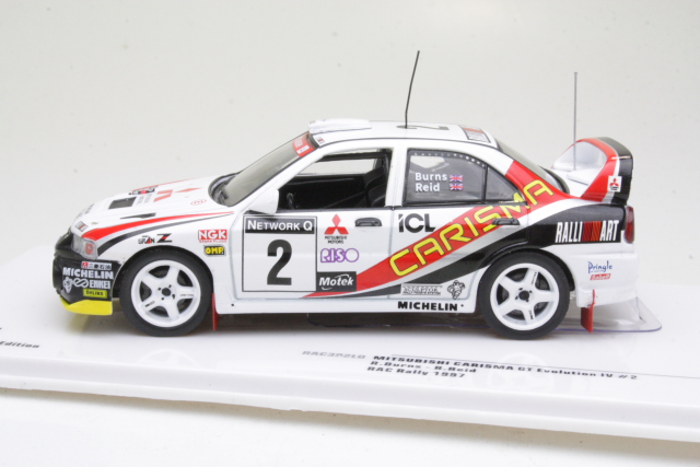 Mitsubishi Carisma GT Evo IV, RAC 1997, R.Burns, no.2