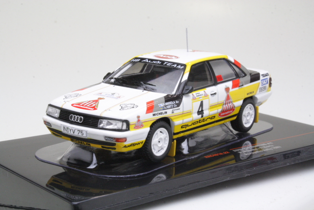 Audi 200 Quattro, Acropolis 1987, H.Mikkola, no.4 - Sulje napsauttamalla kuva