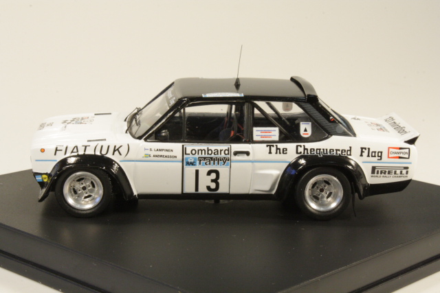 Fiat 131 Abarth, 7th. RAC 1977, S.Lampinen, no.13 - Sulje napsauttamalla kuva