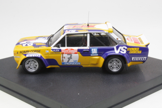 Fiat 131 Abarth, San Remo 1980, M.Alen, no.7