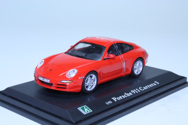 Porsche 911 Carrera S Coupe 2009, red