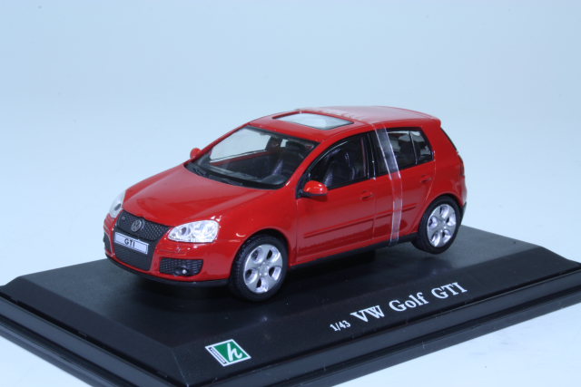 VW Golf 5 GTi 2007, punainen