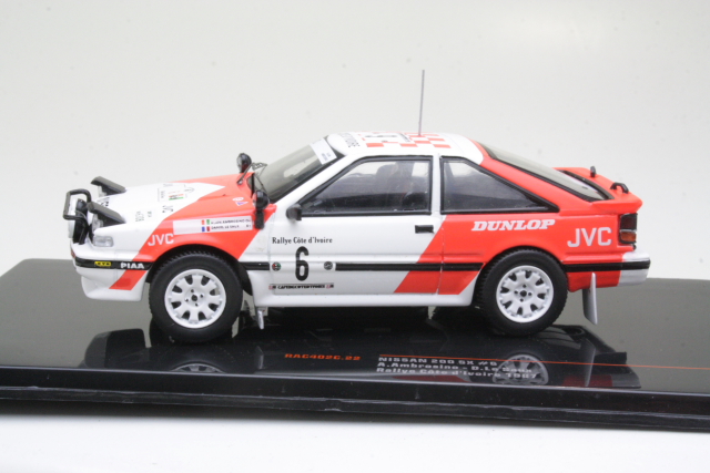 Nissan 200 SX, Cote d Ivoire 1987, A.Ambrosino, no.6