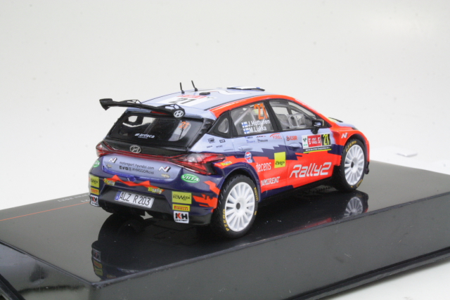 Hyundai i20 N Rally 2, Ypres 2021, J.Huttunen, no.21