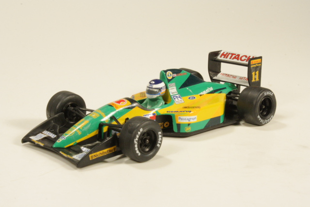 Lotus 107, F1 1992, M.Hakkinen, no.11