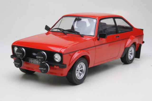 Ford Escort Mk2 RS1800 1977, punainen - Sulje napsauttamalla kuva