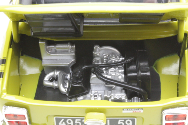 Simca 1000 Rallye 2 SRT 1973, no.58