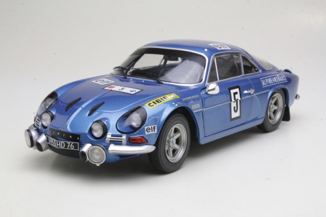 Alpine Renault A110 1600S, Olympia Rally 1972, J-P.Nicolas, no.5