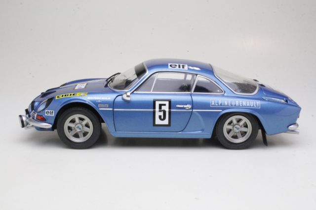 Alpine Renault A110 1600S, Olympia Rally 1972, J-P.Nicolas, no.5
