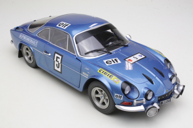 Alpine Renault A110 1600S, Olympia Rally 1972, J-P.Nicolas, no.5