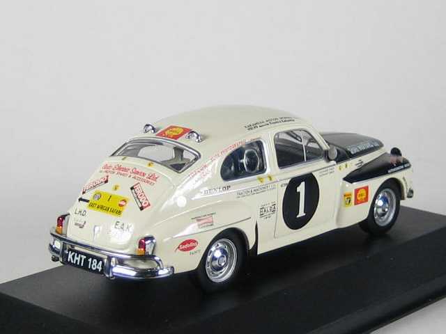 Volvo PV544, East African Safari 1965, J.Singh, no.1
