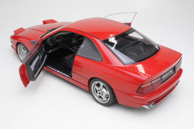 BMW 850 CSI (e31) 1990, punainen
