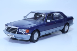 Mercedes 560SEL (w126) 1985, sininen