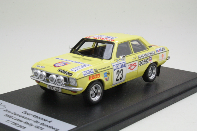 Opel Ascona A, Finland 1974, B.Danielsson, no.23