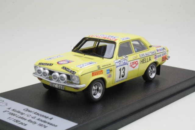 Opel Ascona A, Finland 1974, A.Kulläng, no.13