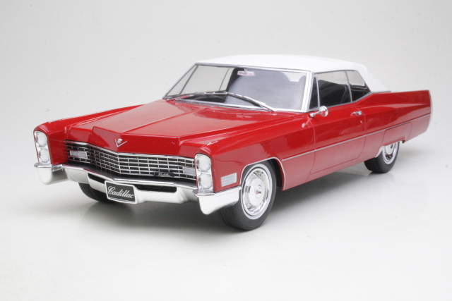 Cadillac DeVille Convertible Softtop 1967, red