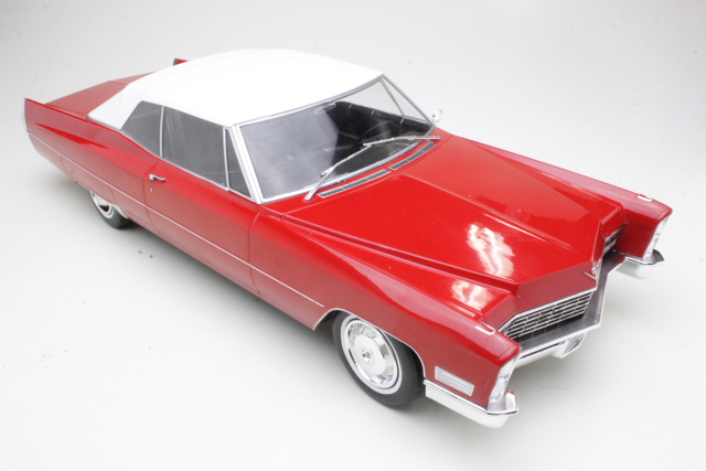 Cadillac DeVille Convertible Softtop 1967, red
