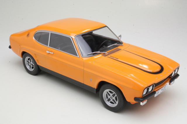 Ford Capri Mk1 RS2600 1973, oranssi - Sulje napsauttamalla kuva