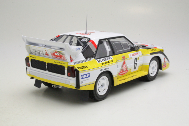 Audi Sport Quattro S1, Monte Carlo 1986, H.Mikkola, no.6