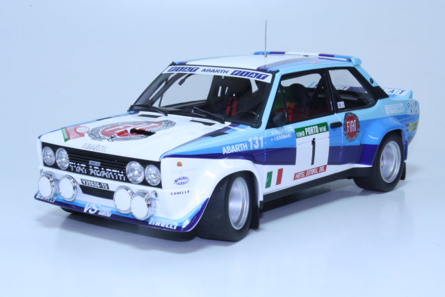 Fiat 131 Abarth, Portugal 1981, M.Alen, no.1 - Sulje napsauttamalla kuva