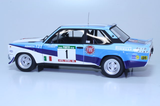 Fiat 131 Abarth, Portugal 1981, M.Alen, no.1 - Sulje napsauttamalla kuva