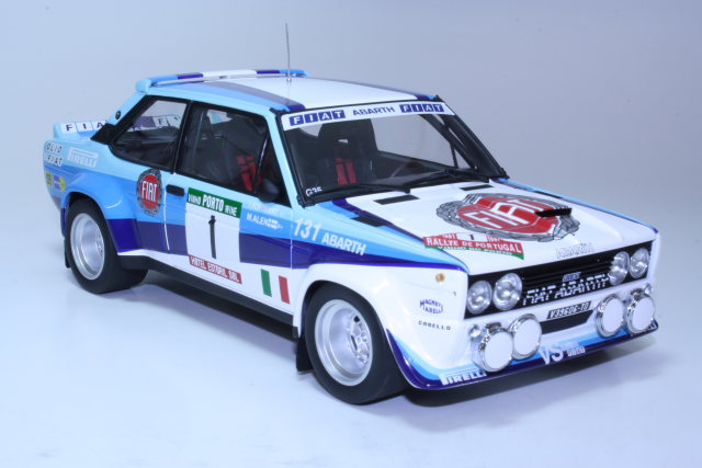 Fiat 131 Abarth, Portugal 1981, M.Alen, no.1 - Sulje napsauttamalla kuva