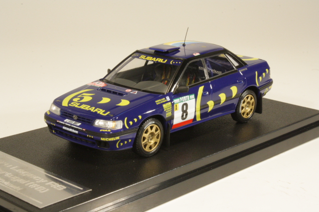 Subaru Legacy RS, 4th. Portugal 1993, M.Alen, no.8 - Sulje napsauttamalla kuva