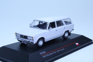Polski Fiat 125P Kombi 1973, vaaleanharmaa