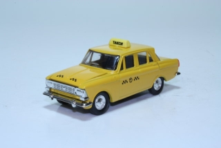 Moskvitch 412 Taxi 1967, yellow