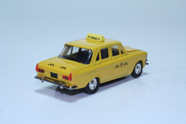 Moskvitch 412 Taxi 1967, keltainen