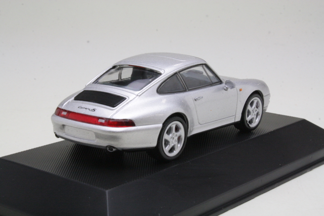 Porsche 911 Carrera 4S 1995, hopea - Sulje napsauttamalla kuva