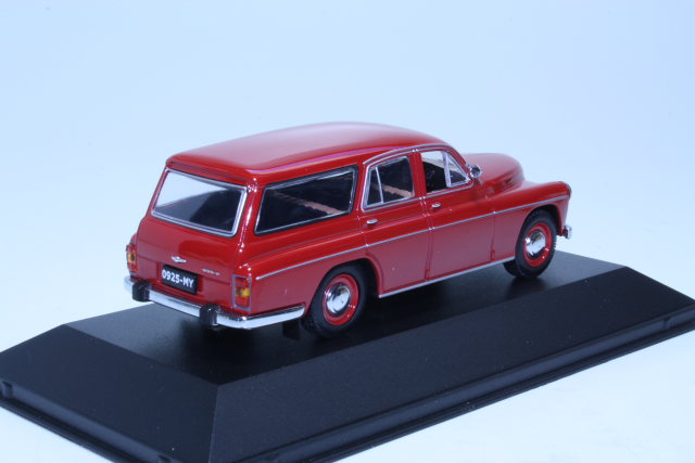 Warszawa 203 Kombi 1960, red