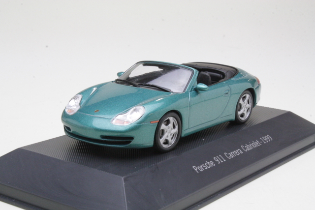 Porsche 911 Carrera Cabriolet 1999, green