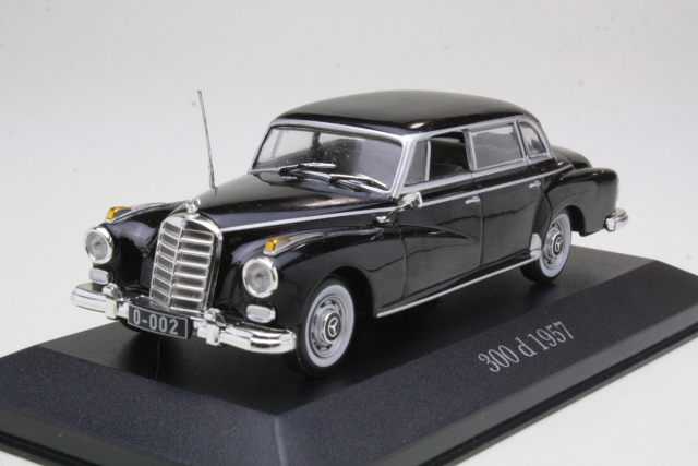 Mercedes 300d 1957, black