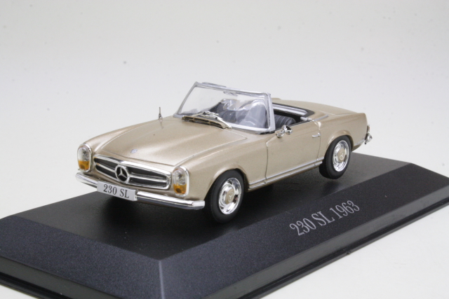 Mercedes 230 SL 1963, ruskea