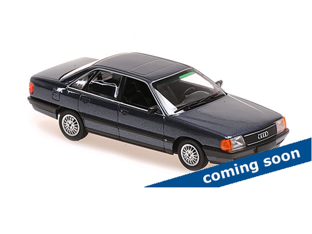 Audi 100 4d 1990, sininen