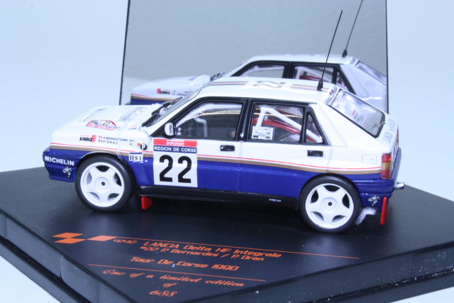 Lancia Delta HF Integrale, Tour De Corse 1990, Bernardini, no.22