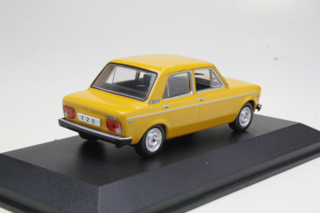 Fiat 128 1978, keltainen - Sulje napsauttamalla kuva