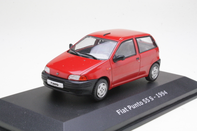 Fiat Punto 55S 1994, punainen - Sulje napsauttamalla kuva