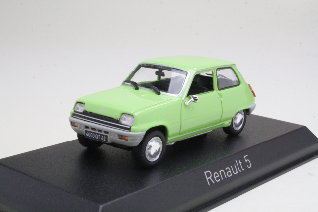 Renault R5 TL 1972, vaaleanvihreä - Sulje napsauttamalla kuva