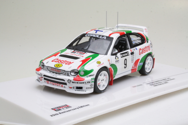Toyota Corolla WRC, RAC 1997, M.Grönholm, no.9