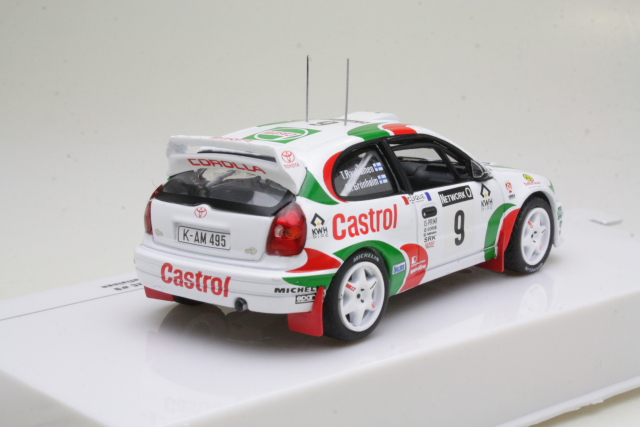 Toyota Corolla WRC, RAC 1997, M.Grönholm, no.9 - Sulje napsauttamalla kuva