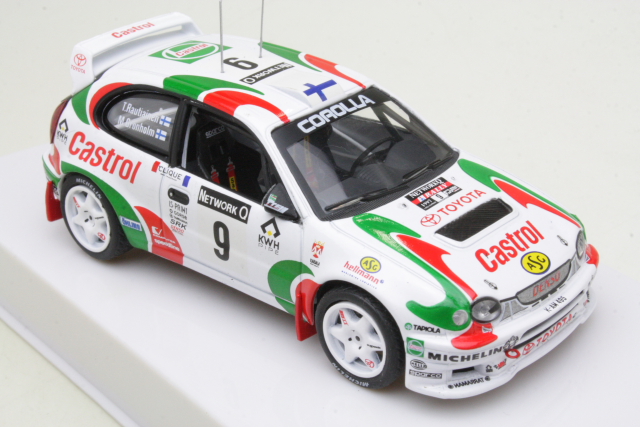 Toyota Corolla WRC, RAC 1997, M.Grönholm, no.9