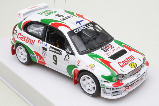 Toyota Corolla WRC, RAC 1997, M.Grönholm, no.9 - Sulje napsauttamalla kuva