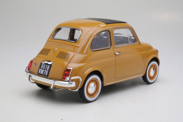 Fiat 500L 1969, tummankeltainen