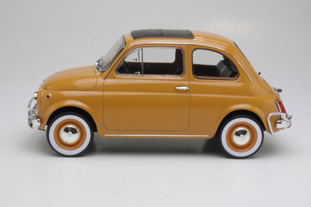 Fiat 500L 1969, tummankeltainen