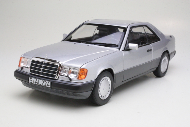 Mercedes 300CE-24 Coupe 1990, silver - Click Image to Close